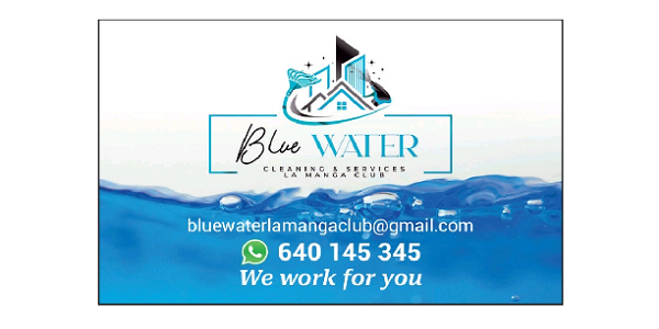 blue water